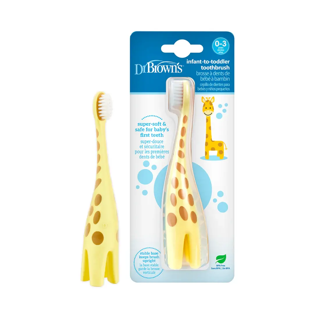 xx Dr. Brown’s Brosse à dents 0-3A – Girafe