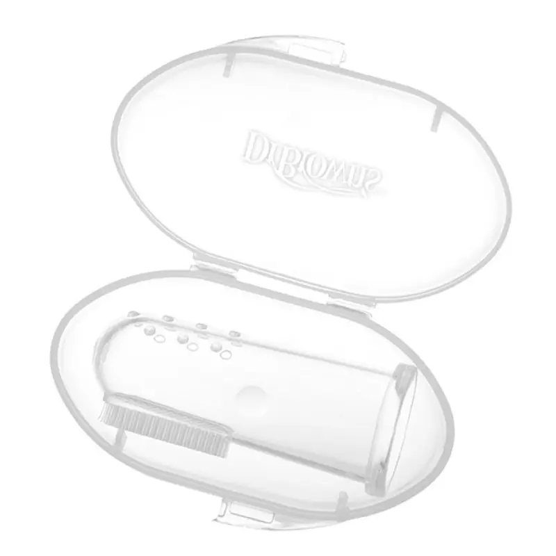 Dr browns Brosse à dents au doigt silicone 3m+