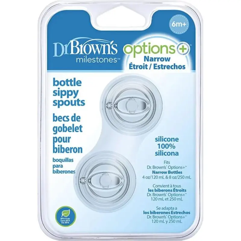 xx Dr browns Pack de 2 tetines transition a bec cole large 6m+