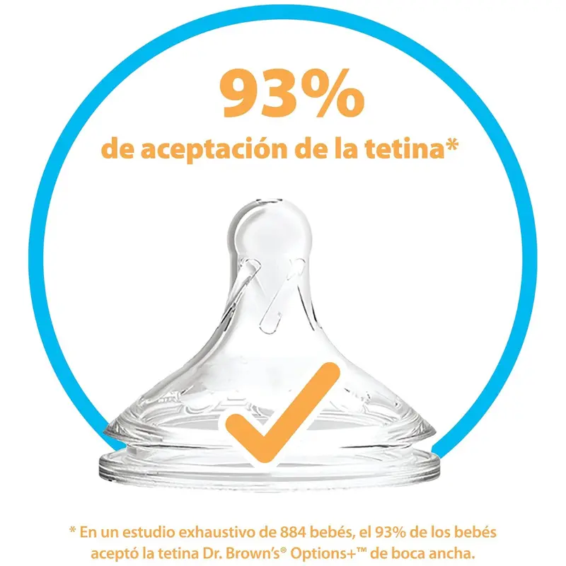 Tétine silicone Options+ Large 9 m+