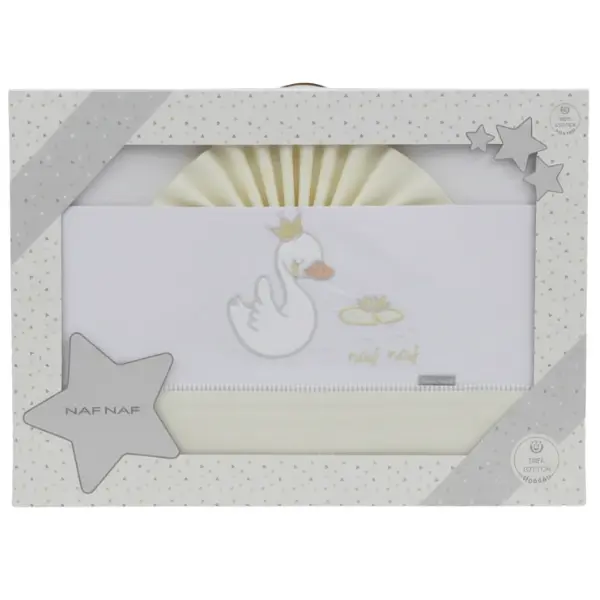 xx Drap pour bébé  Plumas Jaune NAf NAF