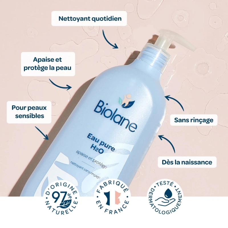 Eau Pure Bébé H2O BIOLANE