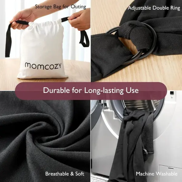 Echarpe de portage Momcozy