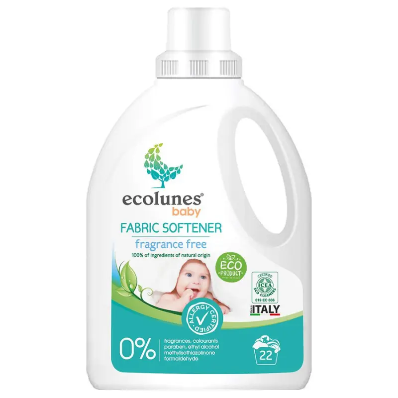 xx Ecolunes Adoucissant Linge bébé Ecologique et Hypoallergénique 1L