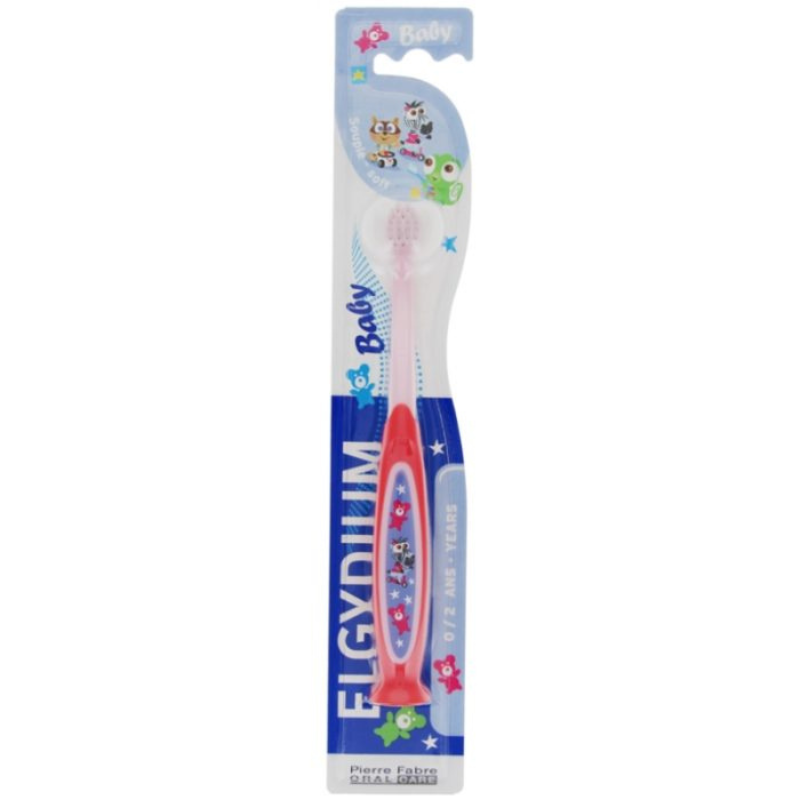 xx ELGYDIUM Baby Brosse à Dents Souple 0-2 Ans – Spéciale Premières Dents de Bébé