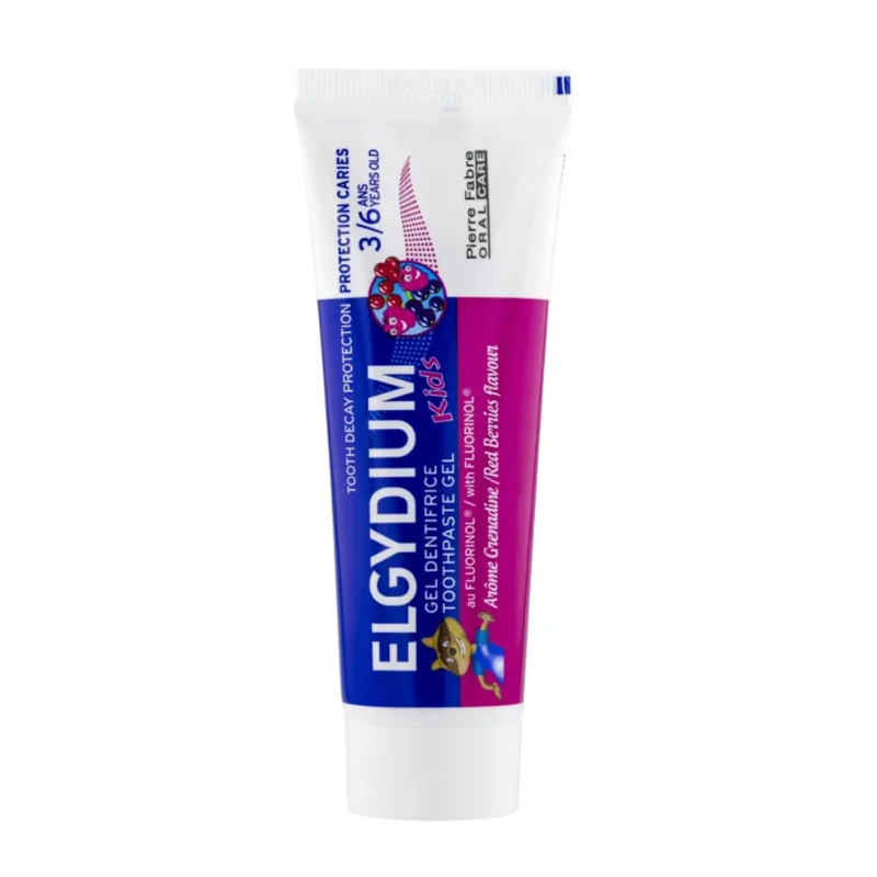 xx Elgydium Kids Dentifrice Grenadine - 3-6 Ans