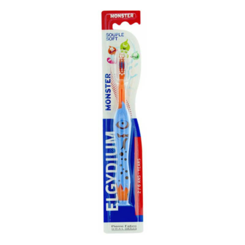 xx ELGYDIUM Kids Monster 2/6 ans - brosse à dents enfant