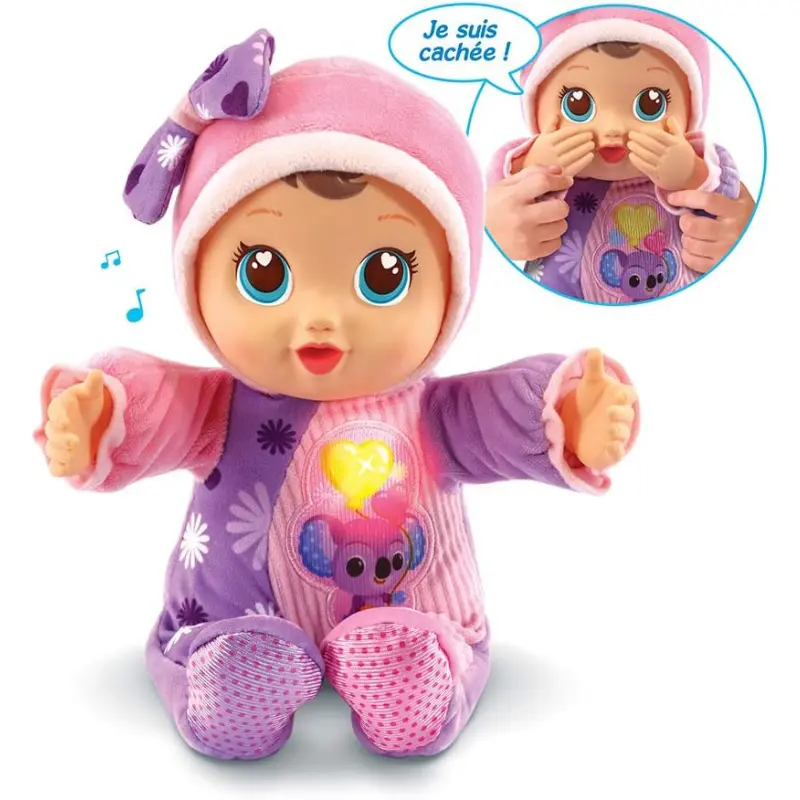 Emma Poupée Interactive Cache-Cache  1 - 6 ans - VTech