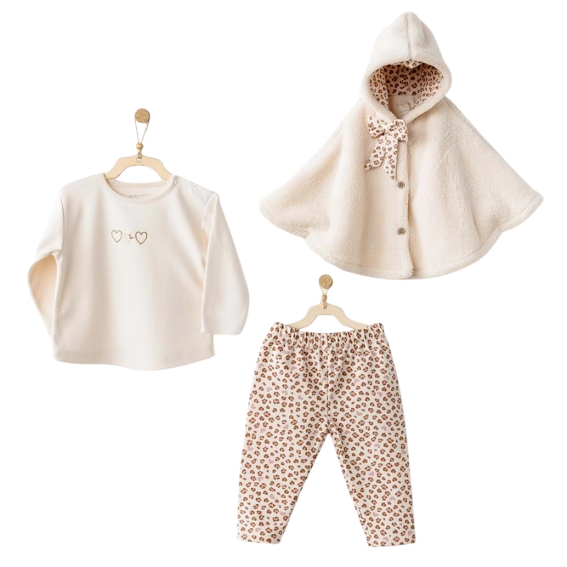 xx Ensemble 3 pièces pour bébé fille Andywawa - AC26237