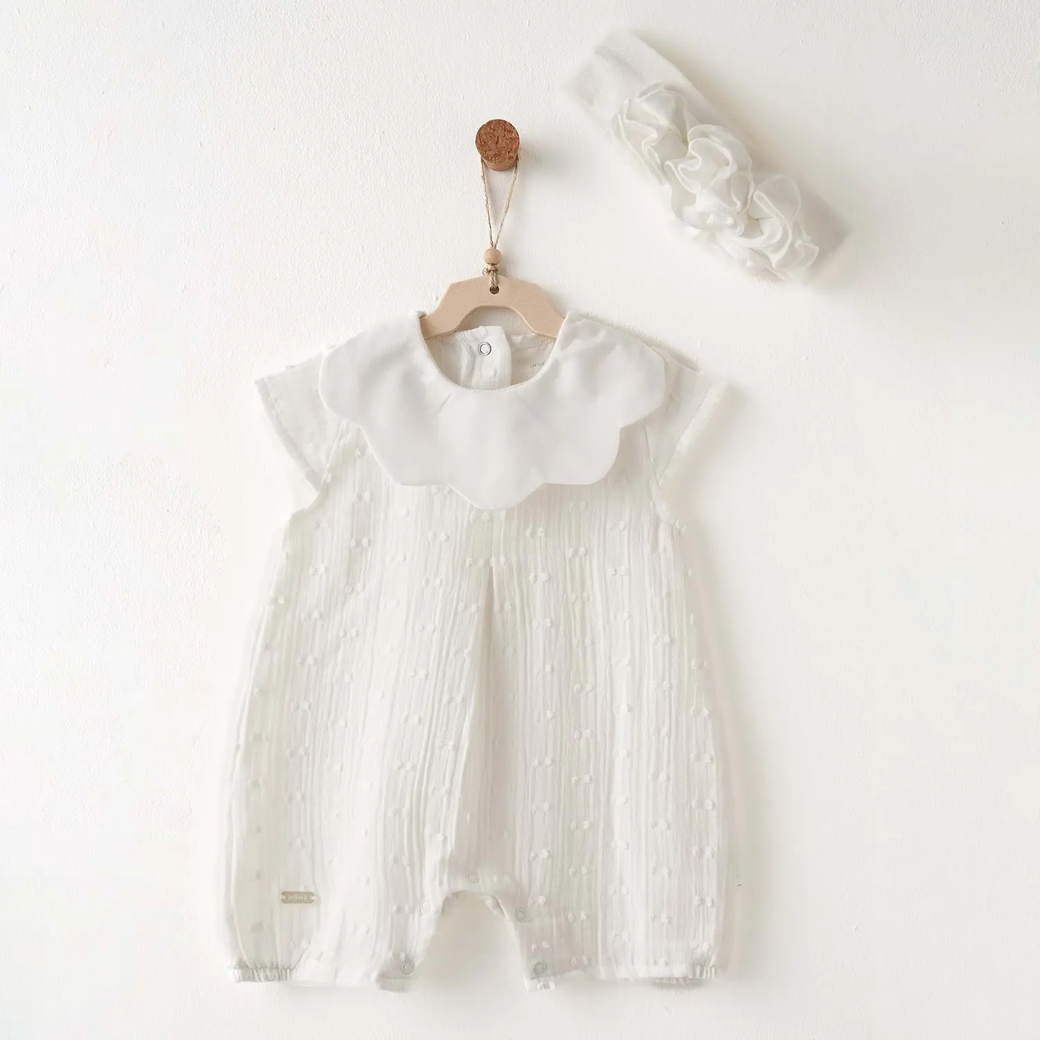 Ensemble barboteuse bébé fille ANW-AC26642