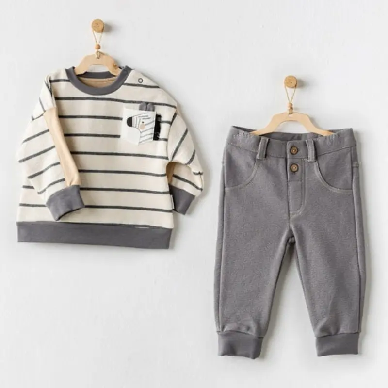 Ensemble bébé 2 pièces Andywawa Petit Zèbre AC24153
