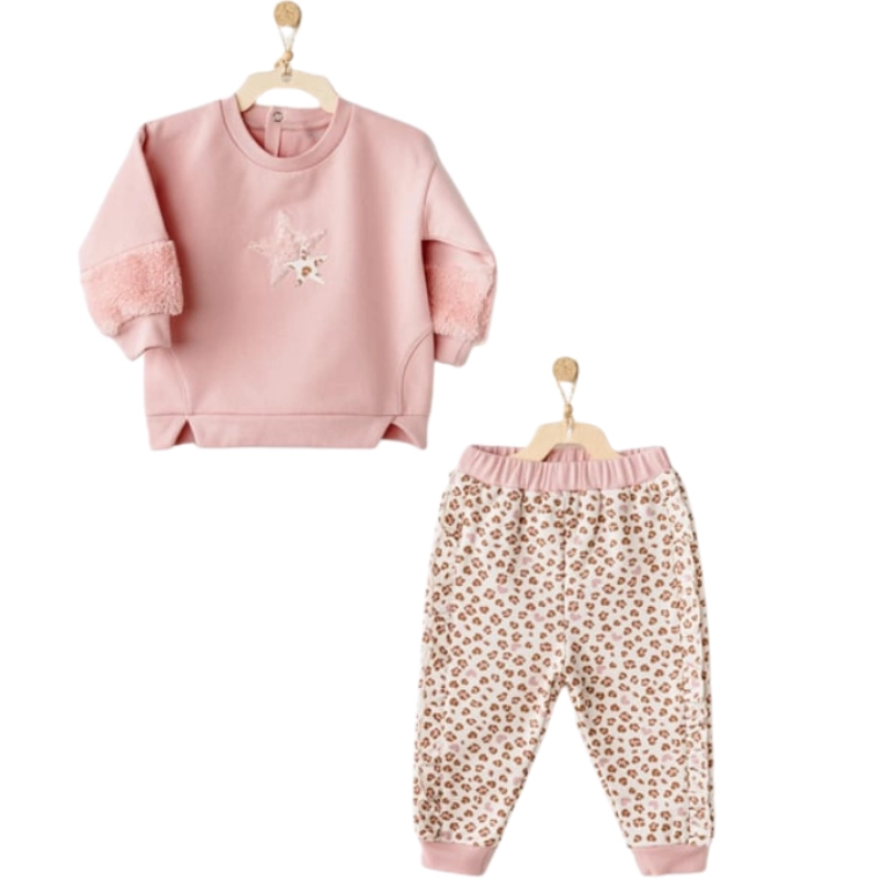 Ensemble bébé 2 pièces Petit Léopard AC26233
