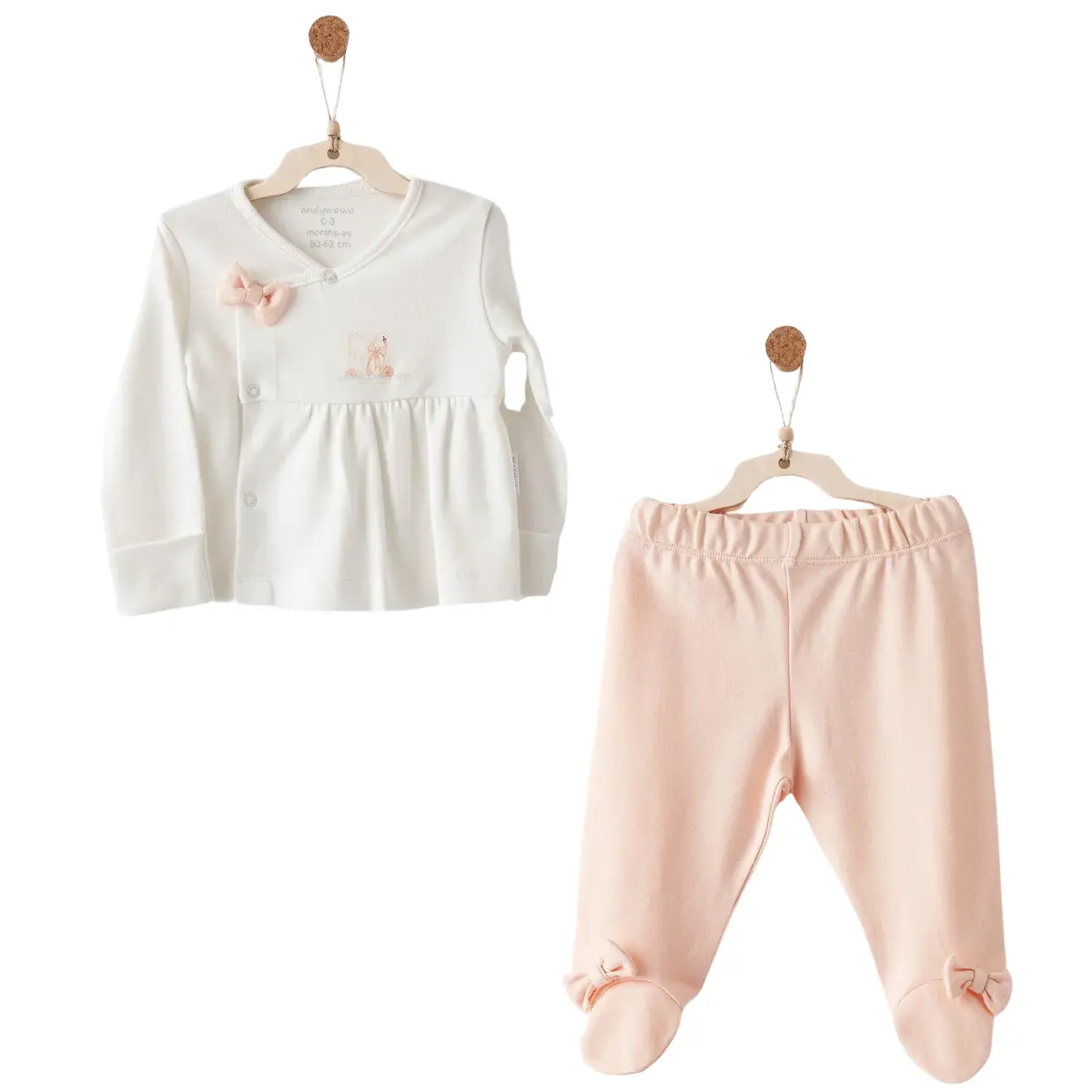 xx Ensemble body bébé fille, 2 pièces ANW-AC26534