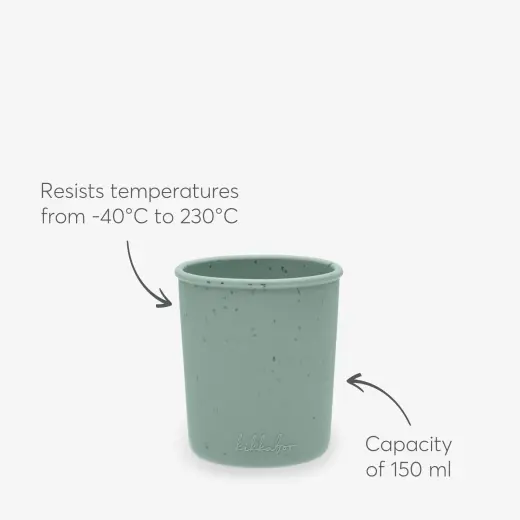 Ensemble d'alimentation 5 pièces Sauge de silicone platine