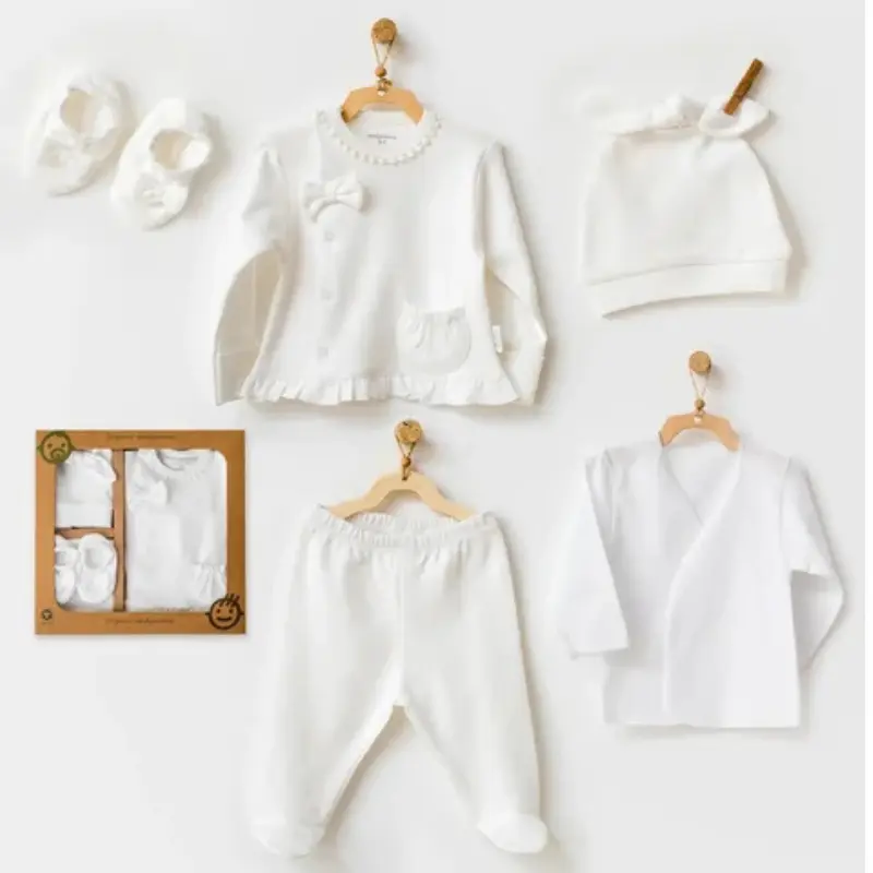 xx Ensemble de 5 pièces pour nouveau-né fille AC25540GOTS