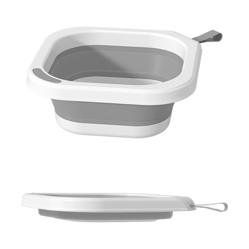 Ensemble de Bain Pliable pour Bébé 6 en 1 – Gris
