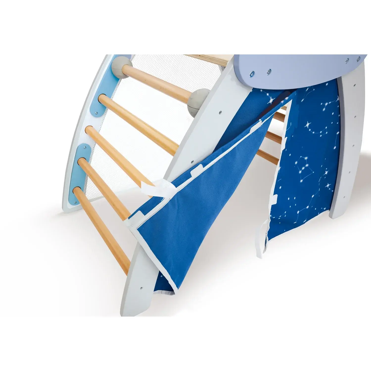 Ensemble de gym 4 en 1 : escalade et toboggan