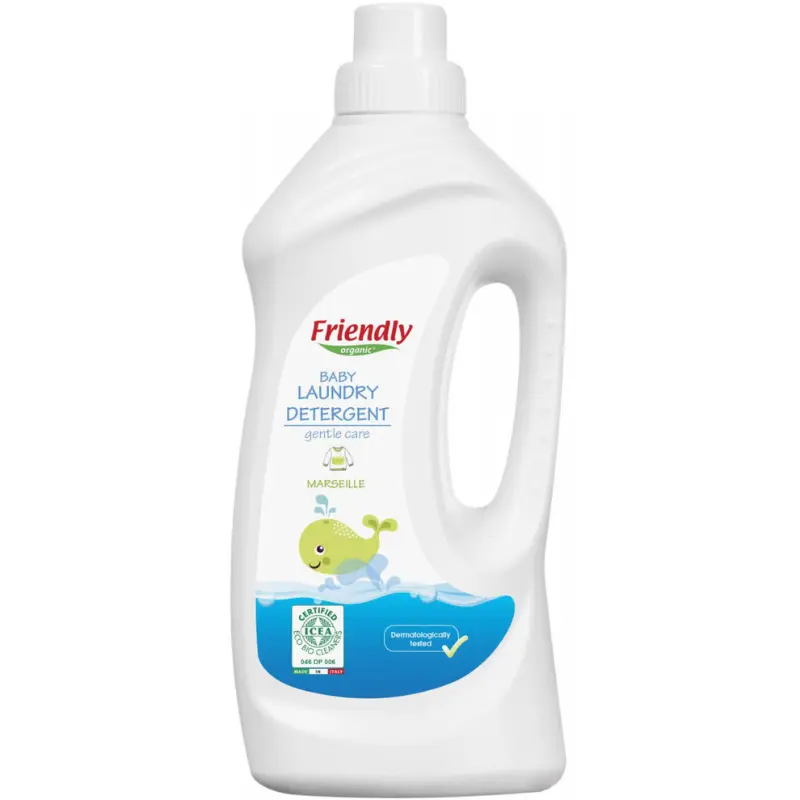 xx Friendly Liquide Lessive Bébé 100% Naturel 1L - Savon de Marseille