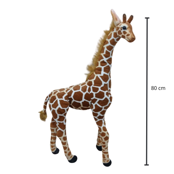 Girafe Géante en Peluche 80 cm