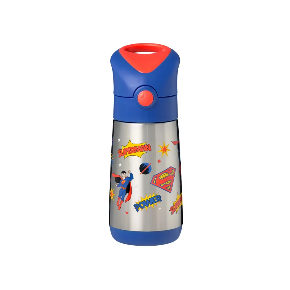Gourde Enfant b.box Superman 350 ml – Isotherme en Inox