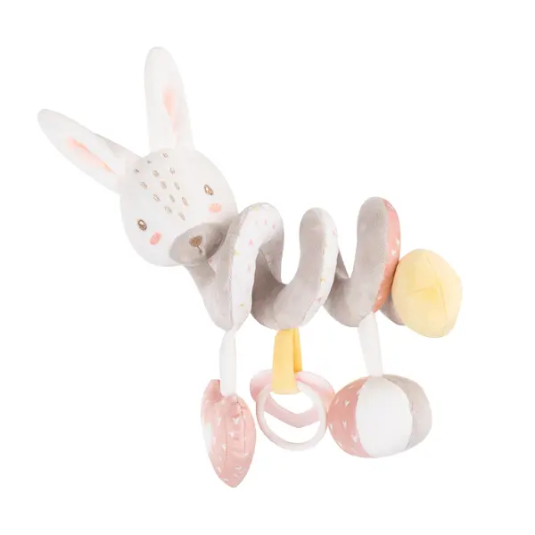 xx Horizontal spiral toy Rabbits in Love
