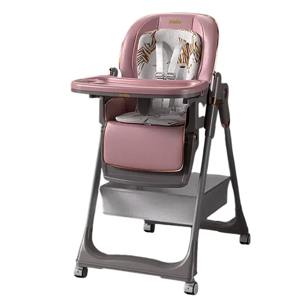 Kidilo Chaise Haute Évolutive 8155 Rose