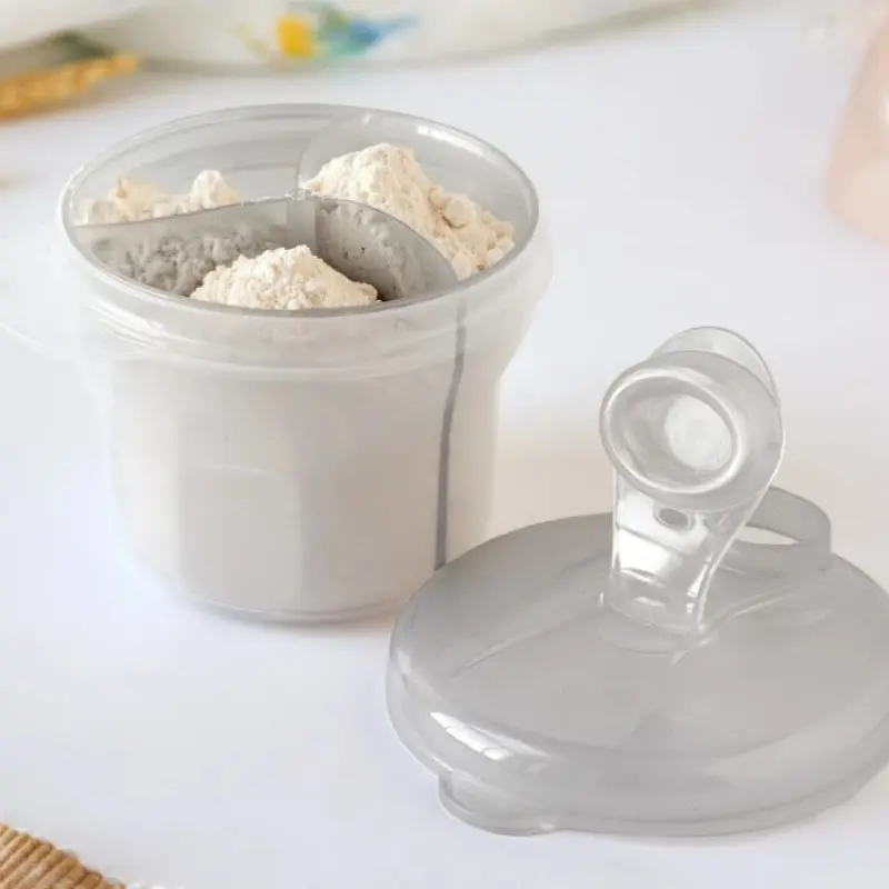 Kikkaboo Boite doseuse de lait en poudre 2en1 Blanc