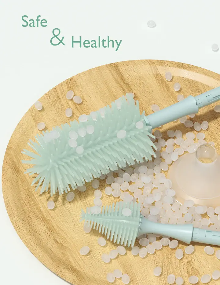 Kit de brosse à biberon Momcozy Innovative Push-Press Design