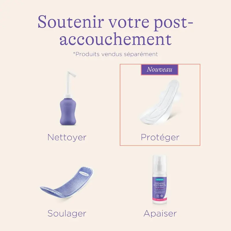 Lansinoh Serviettes maternité Extra absorbantes Dès l'accouchement 0-2
