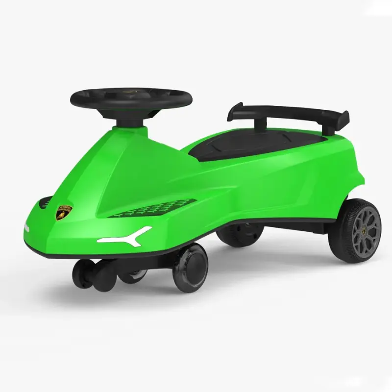 Lebei Voiture à Balancier Lamborghini Vert