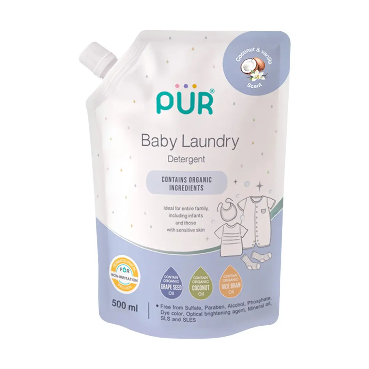 Lessive PUR Spéciale Bébé – Soin Doux et Anti-Taches
