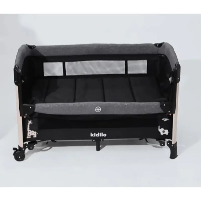 Lit Cododo Multifonction avec Couffin deluxe Noir – Kidilo