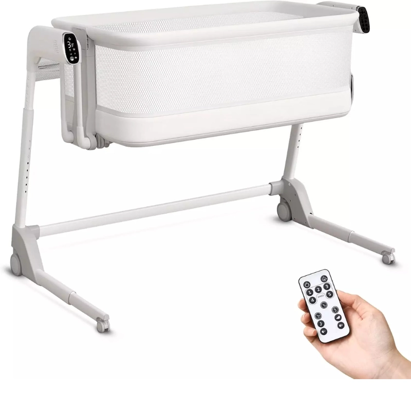 Lit cododo, Next to Me 02 niveau avec balançoire électrique – Kidilo