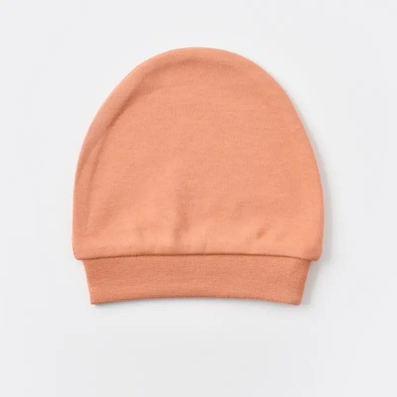 Lot de 2 bonnets bébé bio-organiques aux fruits d'été 72201 Crème