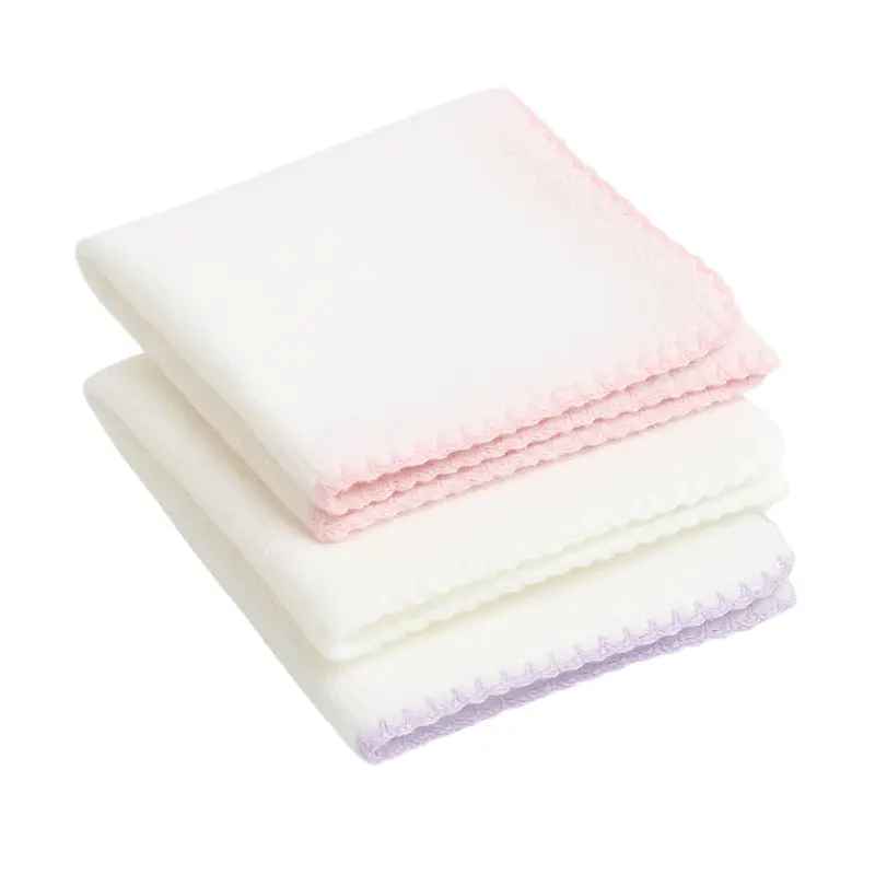 lot de 6 mouchoirs bébé en coton- Ekebaby collection