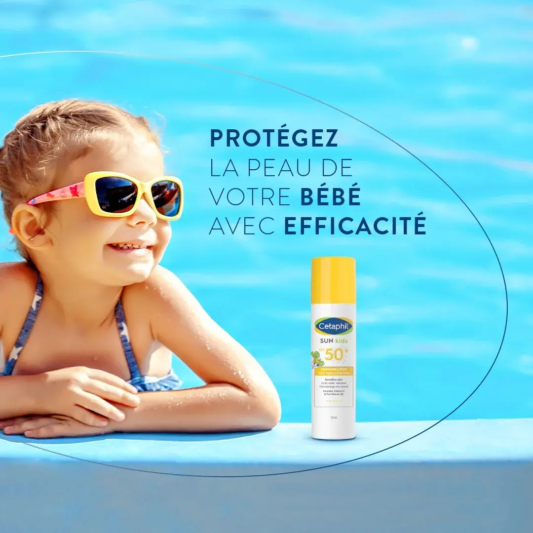 Lotion solaire Cetaphil Kids SPF50+ - 150 ml