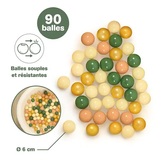 Ludi Balles de Jeu Multicolore
