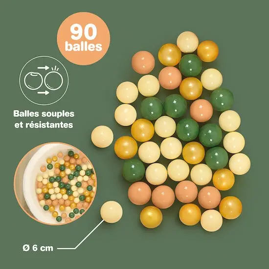 Ludi Balles de Jeu Multicolore
