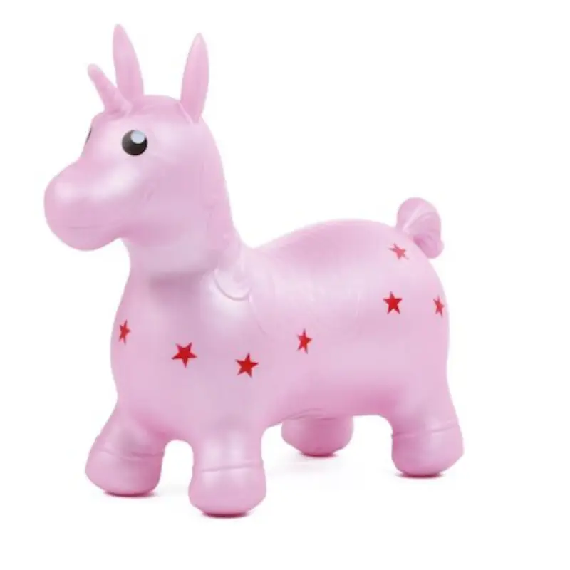 Ludi Ballon sauteur Licorne Rose