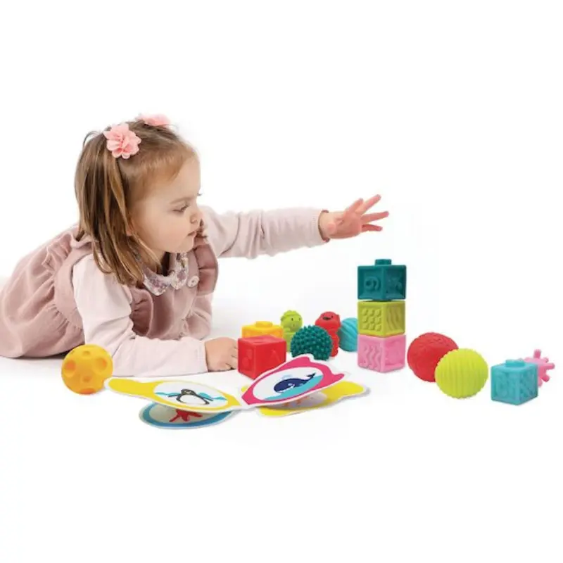 Ludi Coffret d'éveil sensoriel Multicolore