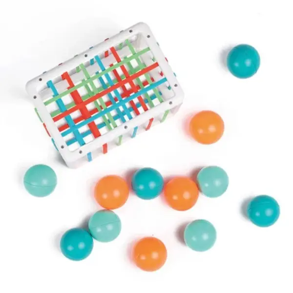 xx Ludi Cube de manipulation avec balles Multicolore 10 mois
