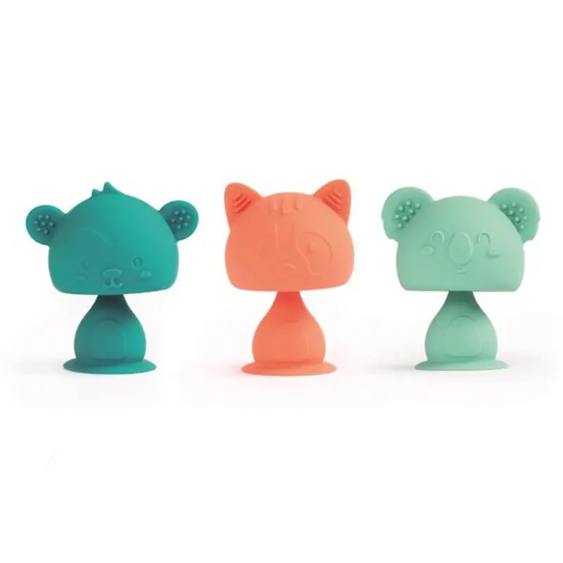 xx Ludi Swing Pop – Animaux Rigolos à Ventouse pour Bébé