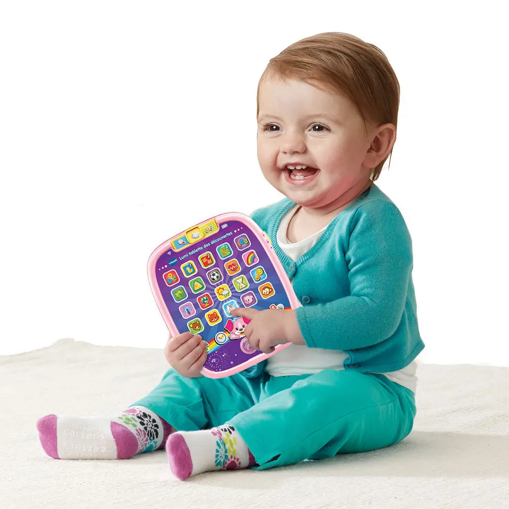 Lumi tablette des découvertes rose