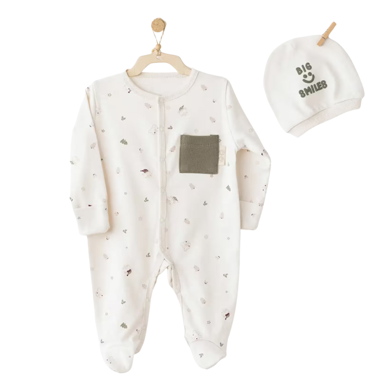 xx Ma 1ère garde-robe Salopette Écru Andywawa AC26191