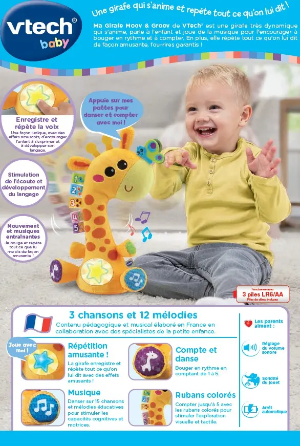 Ma girafe Moov et Groov