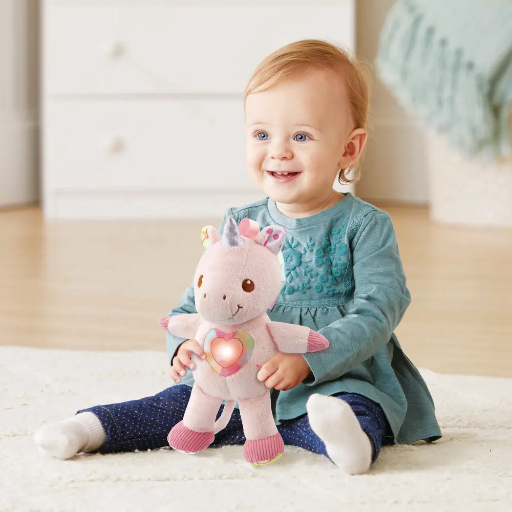 Maé, ma licorne à câliner - peluche licorne