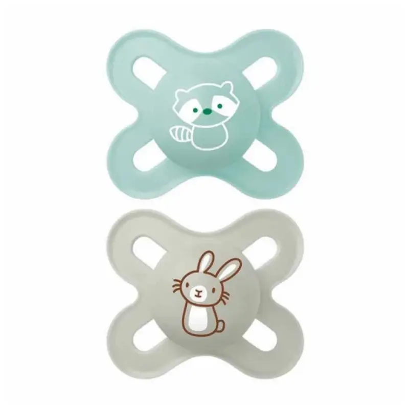 MAM Lot de 2 sucettes unisexe naissance 0-2m