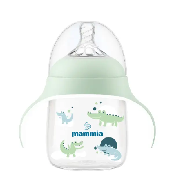 xx Mammia biberon évolutif 2 en 1 à Poignée Ergonomique – 300ml