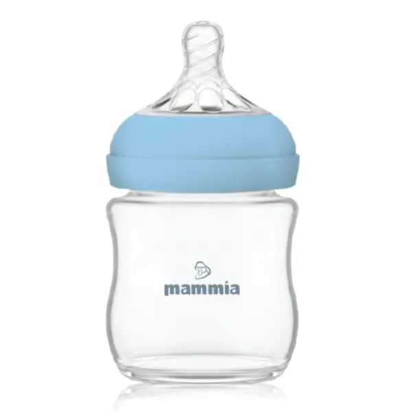 xx Mammia Biberon Natural Feeling 120ml Bleu