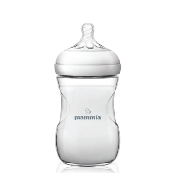 Mammia Biberon Natural Feeling 240ml Blanc